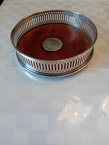 vintage zilveren wijn,fles, houder beschikbaar voor biedingen