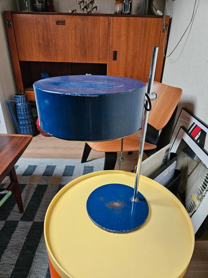 Vintage Anvia Lamp - Design Klassieker, Huis en Inrichting, Lampen | Vloerlampen, Gebruikt, Minder dan 100 cm, Metaal, Ophalen