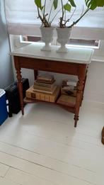 Sitetafel, Huis en Inrichting, Tafels | Sidetables, 50 tot 100 cm, Rond, Ophalen of Verzenden, Zo goed als nieuw