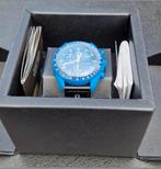 Nieuwe Moonswatch Neptune - Ongebruikt!, Kunststof, Verzenden, Polshorloge, Swatch