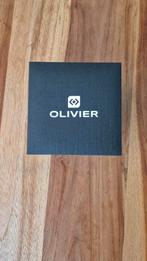 Horloge Olivier, Ophalen of Verzenden, Zo goed als nieuw, Staal, Overige merken