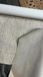 Twee rollen vintage jaren 70 behang jute natuurlijk, Ophalen, Overige materialen, Beige, 30 tot 120 cm