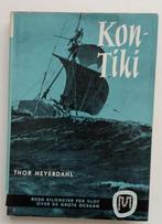 Thor Heyerdahl Kon-Tiki Expeditie H+O 1e Druk 1948 + Foto's, Gelezen, Europa, Verzenden