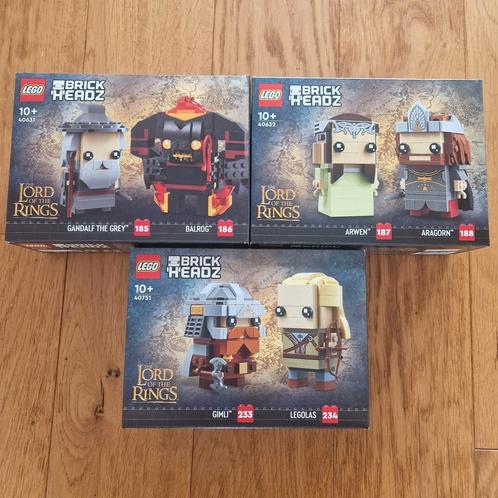 Lego Brickheadz 40631 + 40632 + 40751 SEALED, Kinderen en Baby's, Speelgoed | Duplo en Lego, Nieuw, Ophalen of Verzenden