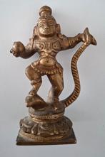 Bronzen Krishna met slang jaren 60 70 India, Ophalen of Verzenden, Zo goed als nieuw