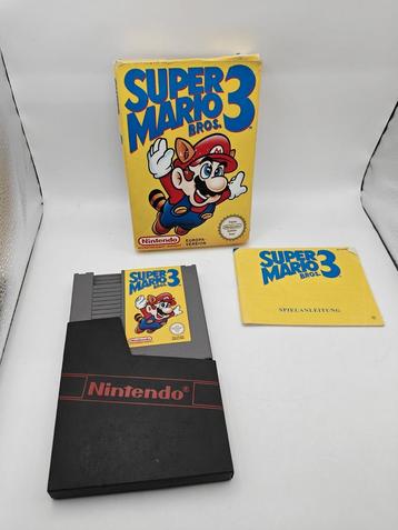 Super Mario Bros 3 NES CIB beschikbaar voor biedingen