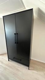 Interbaby hanglegkast 2-deurs jupiter zwart, Ophalen, Gebruikt, Kast, 50 tot 70 cm