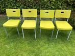 Ikea Herman stoelen, vier stuks, Huis en Inrichting, Stoelen, Ophalen, Gebruikt, Overige kleuren, Vier