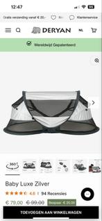 Deryan Tent Zilver - Reisbedje, Ophalen of Verzenden, Gebruikt, Reisbedje