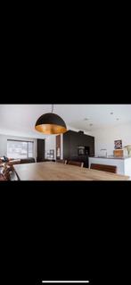 Hanglamp zwart met goud, Huis en Inrichting, Lampen | Hanglampen, Ophalen, Zo goed als nieuw, 50 tot 75 cm