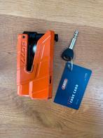 Abus schijfremslot met alarmfunctie Detecto 8077, Motoren, Ophalen of Verzenden