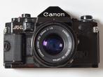 Canon A-1 + 50mm/F1.8 + 28mm/F2.0 + 70-210mm/F3.5, Ophalen, Gebruikt, Spiegelreflex, Canon