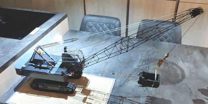 RC Dragline Rupskraan 1:14/16, Hobby en Vrije tijd, Modelbouw | Radiografisch | Overige, Zo goed als nieuw, Ophalen