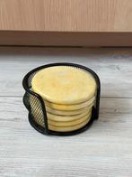 Marmer onderzetters, Ophalen of Verzenden, Zo goed als nieuw, Glas of Kopje