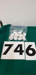 746 ] waxine kaarsen nep 10 stuks, Ophalen of Verzenden