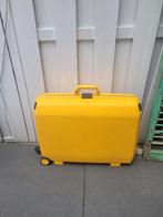 reiskoffer Samsonite geel, Sieraden, Tassen en Uiterlijk, Koffers, Ophalen, Gebruikt, 50 tot 60 cm, Hard kunststof