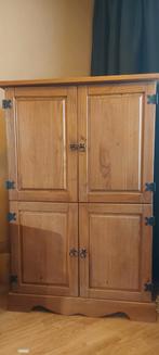 Mexicaans Grenen TV-kast, Ophalen, Gebruikt, 100 tot 150 cm, 100 tot 150 cm