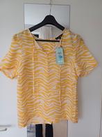 King Louie maat 36 (maat S) blouse NIEUW MET KAARTJE, Geel, Nieuw, Ophalen of Verzenden, King Louie