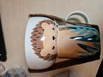 Ontbijtset Hugo Hedgehog, Huis en Inrichting, Keuken | Servies, Ophalen of Verzenden, Aardewerk, Overige stijlen, Kop(pen) en/of Schotel(s)