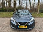 Nissan Micra 0.9 Ig-t 90pk Tekna 2017 Grijs, Auto's, Voorwielaandrijving, 898 cc, 40 €/maand, Zwart