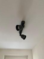 IKEA Hektar plafondlamp met 2 spots, donkergrijs, Ophalen, Zo goed als nieuw