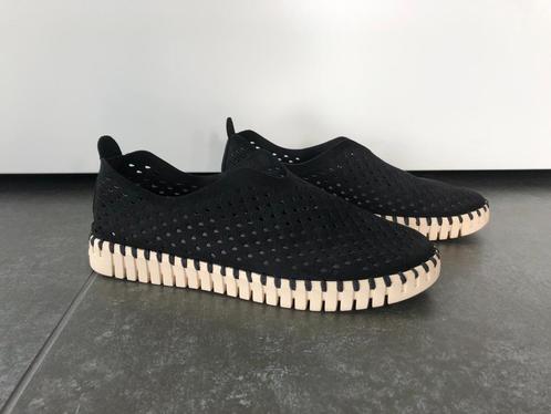 ILSE JACOBSEN tulip instappers, maat 39, Kleding | Dames, Schoenen, Gedragen, Instappers, Zwart, Verzenden