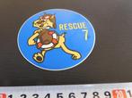 sticker RESCUE 7  *, Ophalen, Zo goed als nieuw, Sticker