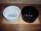 Katten voerbak / food en drinkbak / drink, Ophalen of Verzenden, Gebruikt