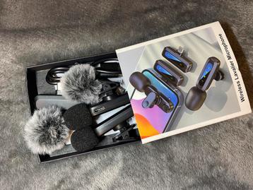 Draadloze Lavalier Microfoon Set - Nieuw! beschikbaar voor biedingen