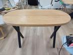 eikenhouten tafel, Ophalen, 100 tot 150 cm, Eikenhout, Tot twee personen