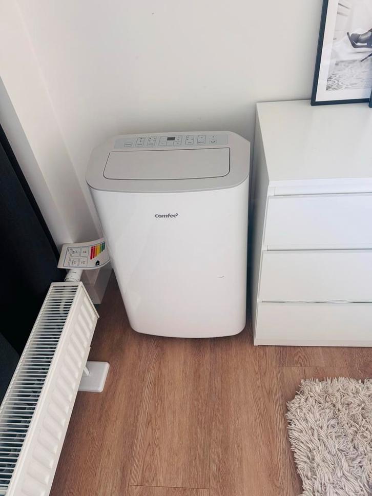 Comfee Mobiele Airco met Raamafdichting en Afstandsbediening, Witgoed en Apparatuur, Airco's, Gebruikt, Mobiele airco, Minder dan 60 m³