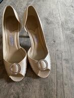 Bruidsschoenen 1 x gedragen, Kleding | Dames, Schoenen, Rainbow couture, Beige, Ophalen of Verzenden, Zo goed als nieuw