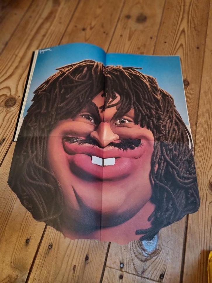 Vintage karikatuur Ruud Gullit poster playboy 1987 ek, Boeken, Tijdschriften en Kranten, Gelezen, Damesbladen, Ophalen of Verzenden