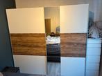 Mooie nette kast met spiegel, Huis en Inrichting, Kasten | Kledingkasten, Ophalen, Zo goed als nieuw, 50 tot 75 cm, 200 cm of meer