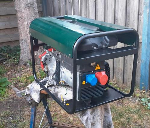 aggregaat 7KVA Pramac ES8000 benzine generator., Doe-het-zelf en Verbouw, Aggregaten, Gebruikt, Benzine, 5 tot 10 kVA, Ophalen