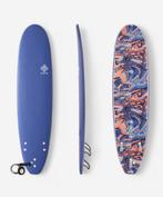Olaian Foam softtop surfboard 7'8" 500 75L, Watersport en Boten, Golfsurfen, Ophalen, Zo goed als nieuw, Met vinnen