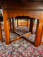 Set van 4 Schuitema Jugendstil Armstoelen met ronde eettafel, Antiek en Kunst, Antiek | Meubels | Tafels, Ophalen