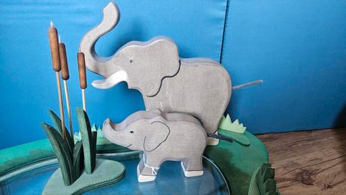 Nieuw! Holztiger baby olifant 80537, Kinderen en Baby's, Speelgoed | Houten speelgoed, Nieuw, Overige typen, Ophalen of Verzenden