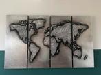 Wereldkaart Schilderij - Vierluik, Ophalen, Gebruikt