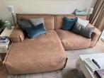 Elementenbank Evo, longchair, 1p bank en hocker microvezel, Ophalen, Zo goed als nieuw, Stof