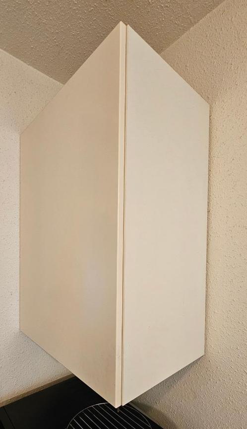 IKEA METOD Bovenkast met planken, wit/Vallstena wit, 60x80, Huis en Inrichting, Keuken | Keukenelementen, Gebruikt, Minder dan 100 cm