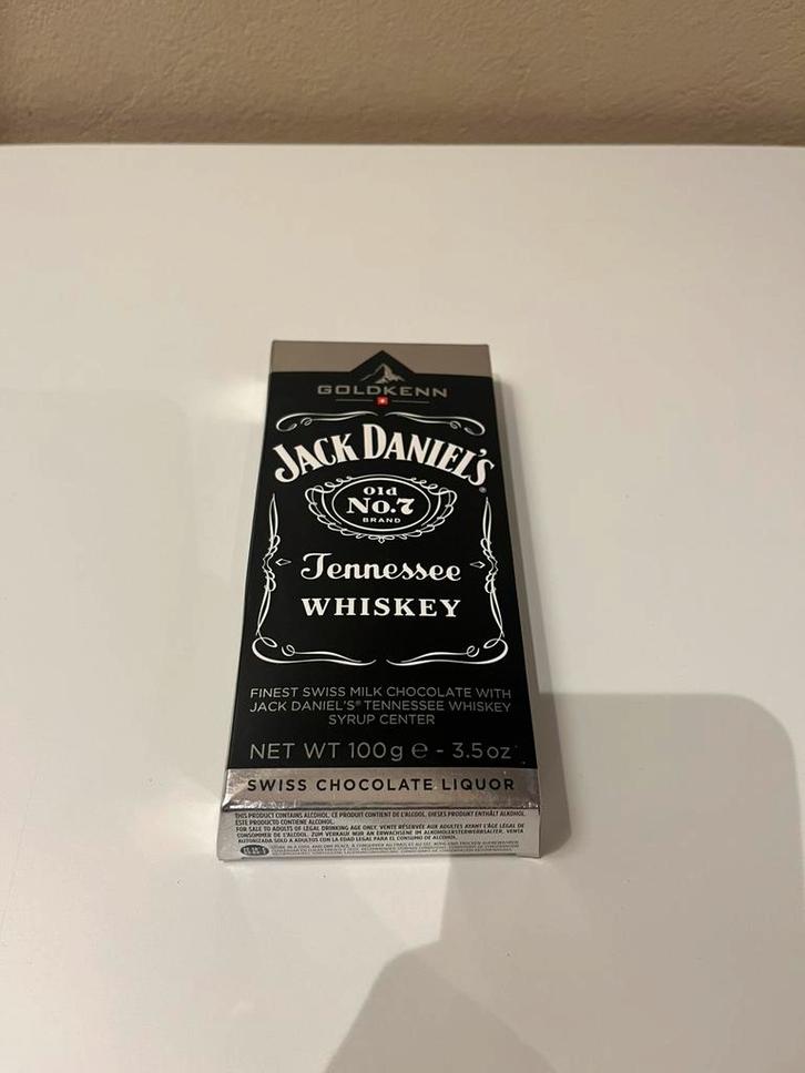 Chocoladereep jack daniels, Verzamelen, Merken en Reclamevoorwerpen, Zo goed als nieuw, Overige typen, Ophalen