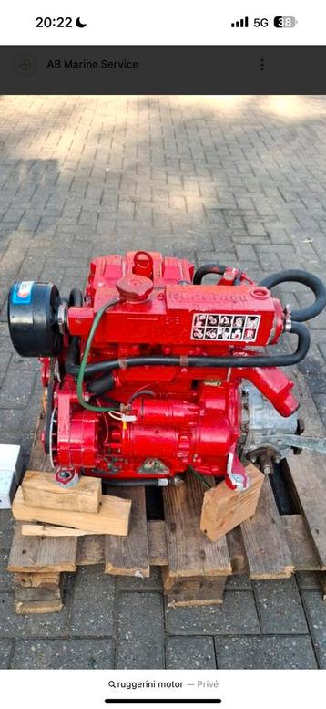 Ruggerini 2 cilinder motor beschikbaar voor biedingen