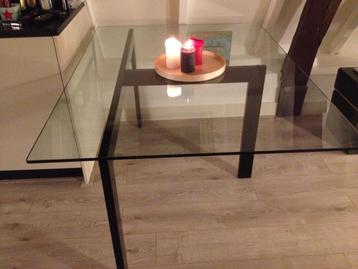 Dick Spierenburg Glazen Eettafel beschikbaar voor biedingen
