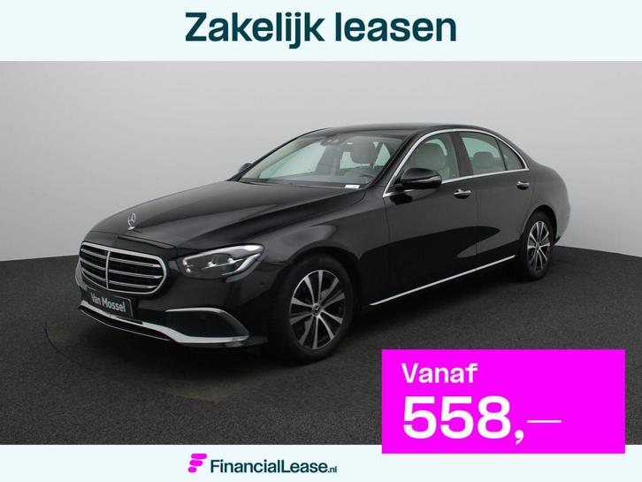 Mercedes-Benz E-klasse 200 d Luxury Line AUTOMAAT | LEDER |, Auto's, Mercedes-Benz, Bedrijf, Lease, Financial lease, E-Klasse