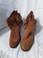 Gave bruine leren enkellaarzen. Mt 42. Merk Manfield, Bruin, ., Lage of Enkellaarzen, Ophalen of Verzenden
