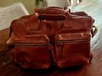 Cognac Leren Cowboy Bag - Zo Goed Als Nieuw, Sieraden, Tassen en Uiterlijk, Tassen | Damestassen, Ophalen of Verzenden, Zo goed als nieuw