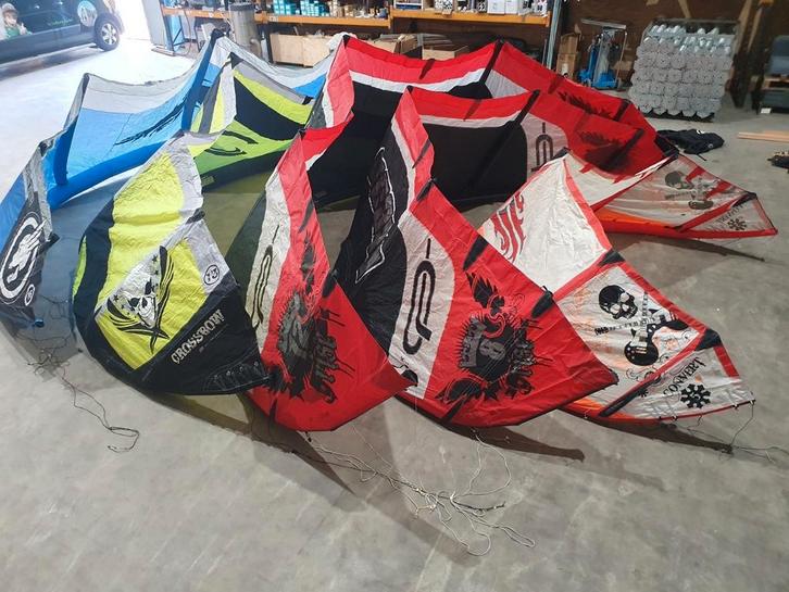 Komplete set voor op het land of in het water., Watersport en Boten, Kitesurfen, Gebruikt, Kitesurf-set, Twintip, Ophalen