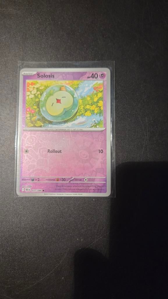 Solosis (Reverse Holo) 037/086 - Black Bolt - Near Mint, Verzenden, Zo goed als nieuw, Losse kaart, Foil