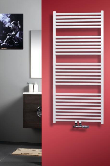 Lavigo Apollo Square radiator 1400x600mm glans wit, Doe-het-zelf en Verbouw, Verwarming en Radiatoren, Nieuw, Radiator, 500 tot 800 watt